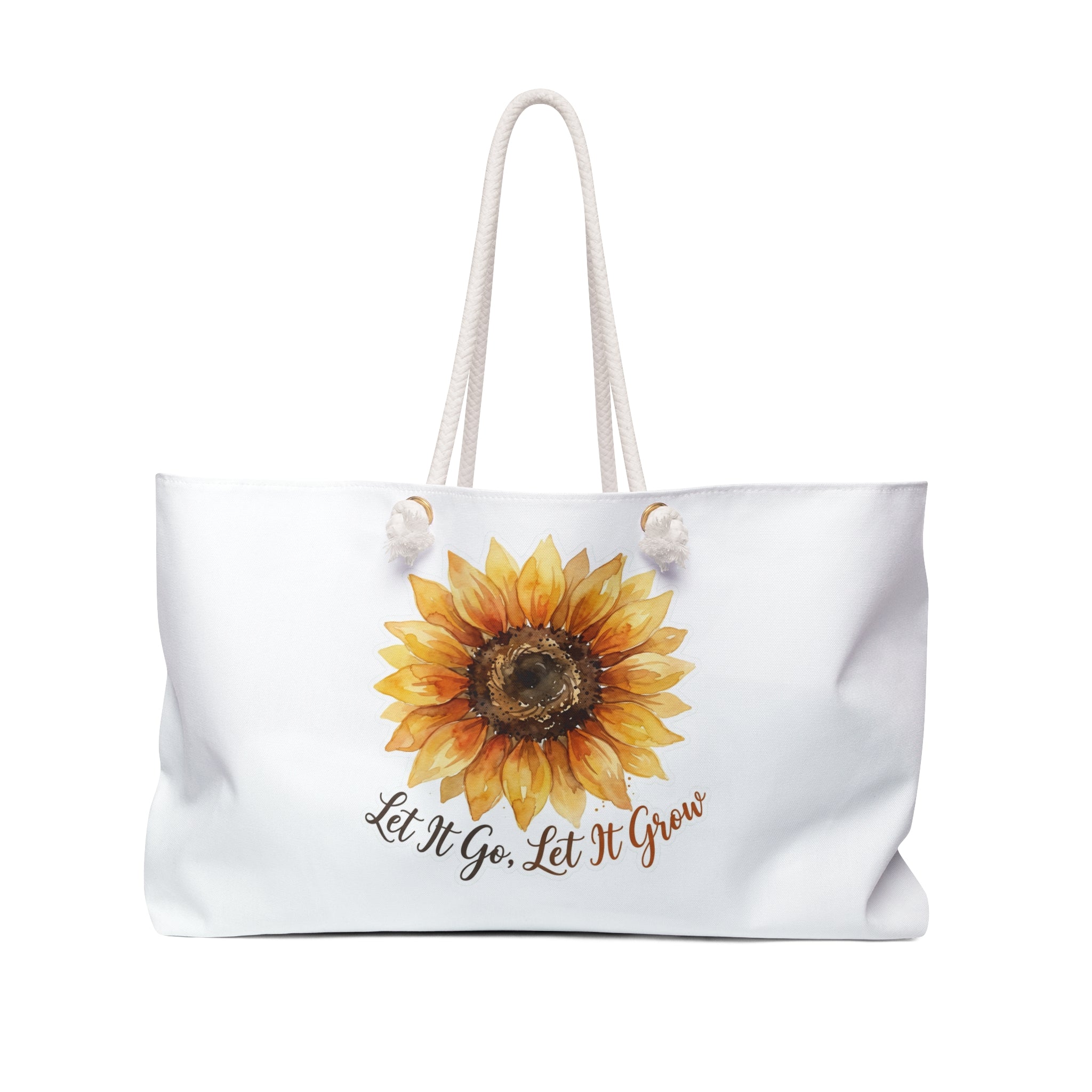 Let It Go, Let It Grow Weekender Bag