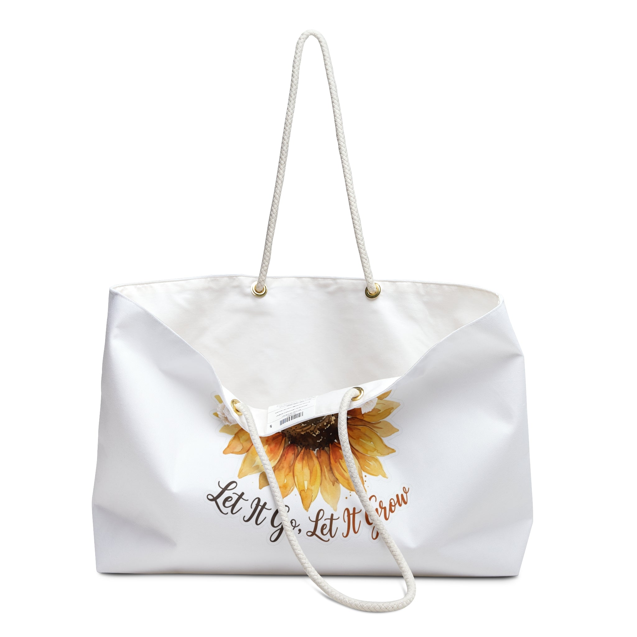 Let It Go, Let It Grow Weekender Bag